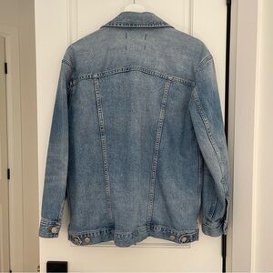 Madewell Oversized Denim Jean Jacket - size S
